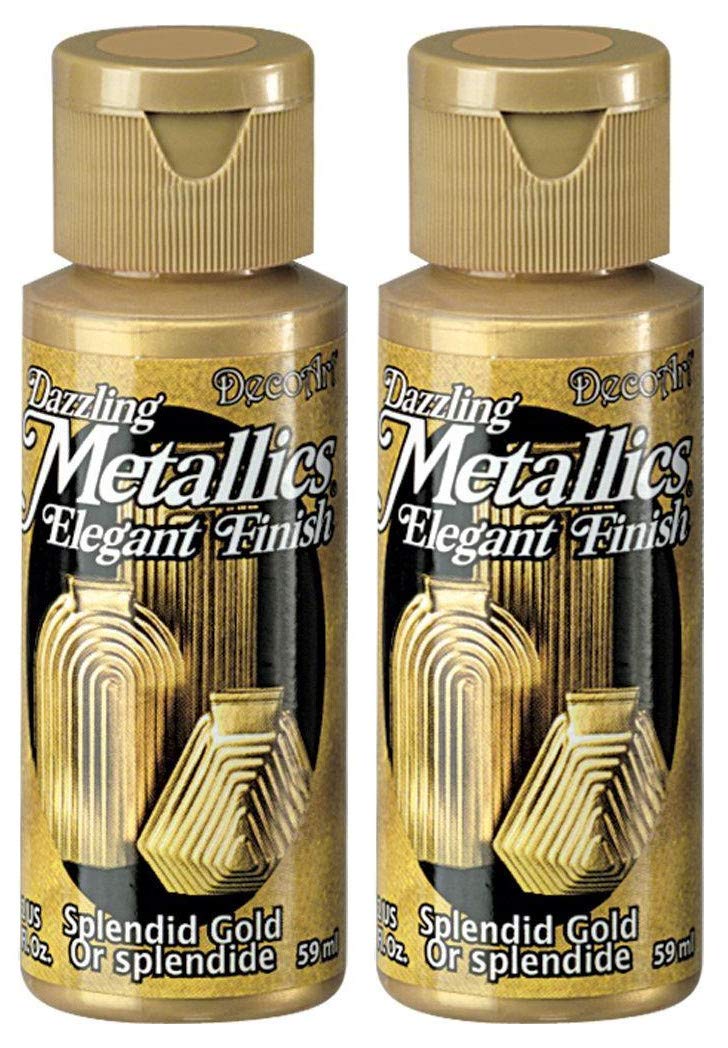Dazzling Metallics Acrylic Paint 2oz-Splendid Gold